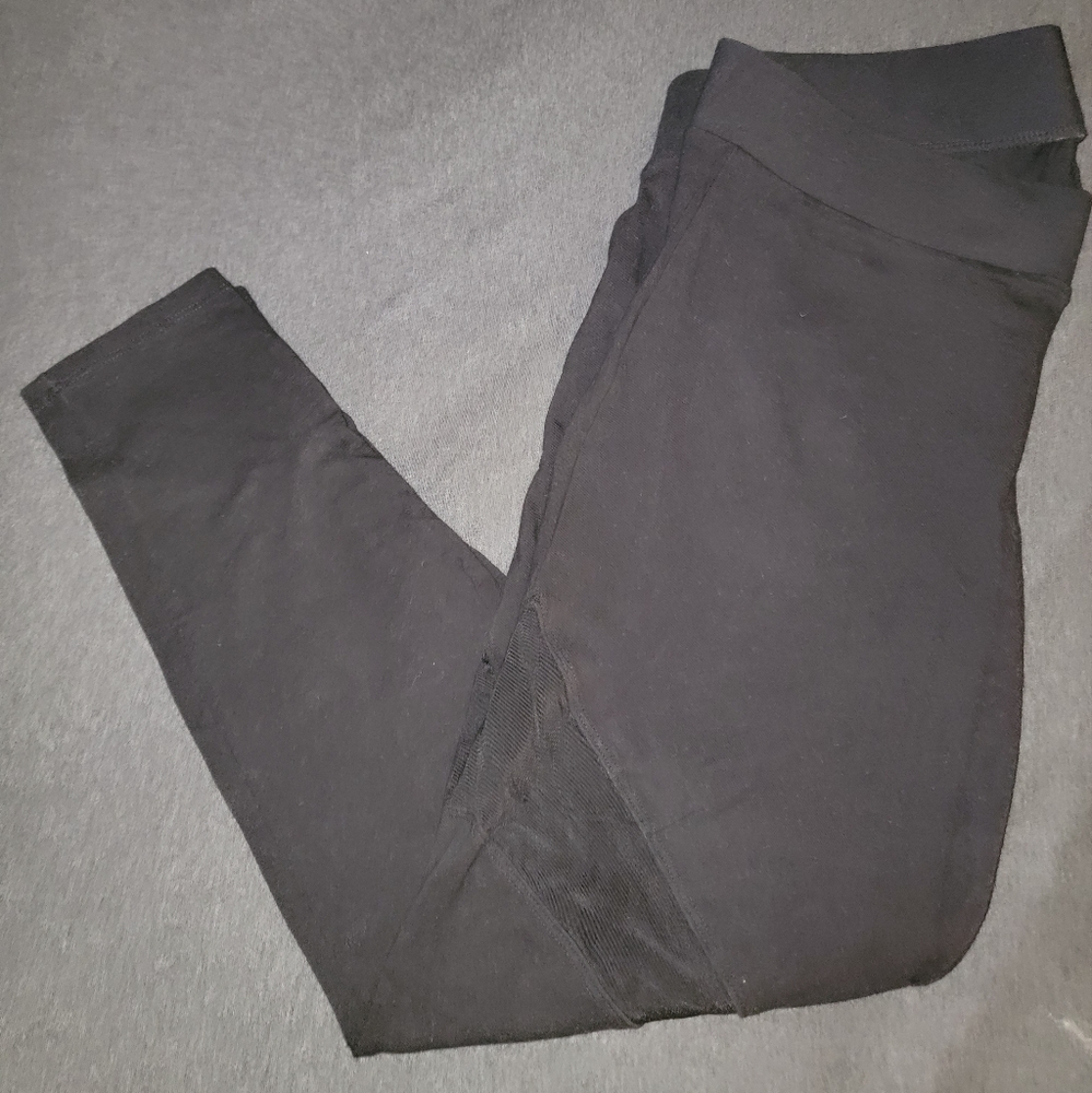 Torrid Active Mesh Detail Full Length Legging - 2XL - Black